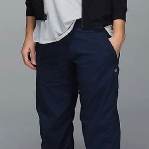 Lululemon Navy Blue Dance Studio Pant Full Length & Lined